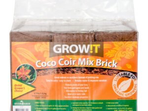 Grow!t Coco Coir Mix Brick 3 Pk