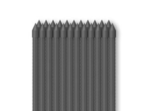 ACI Garden Plant Stakes 60” Metal SupportSticks 25 Pack