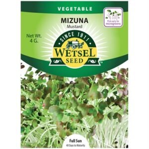Wetsel Seeds Mizuna Seeds