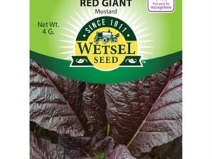 Wetsel Red Giant Mustard Seeds