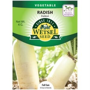 Wetsel Daikon Radish Seeds