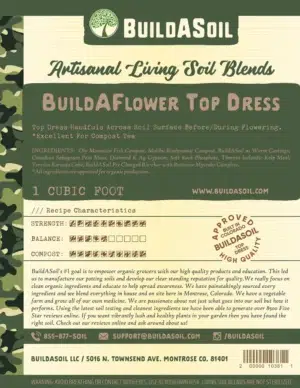 BAS Buildaflower Top Dress 1gal