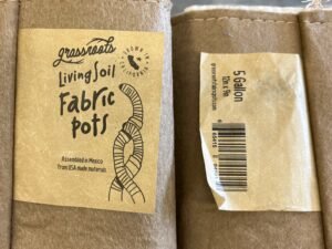 BAS 5 Gal Grassroots Living Soil Pot