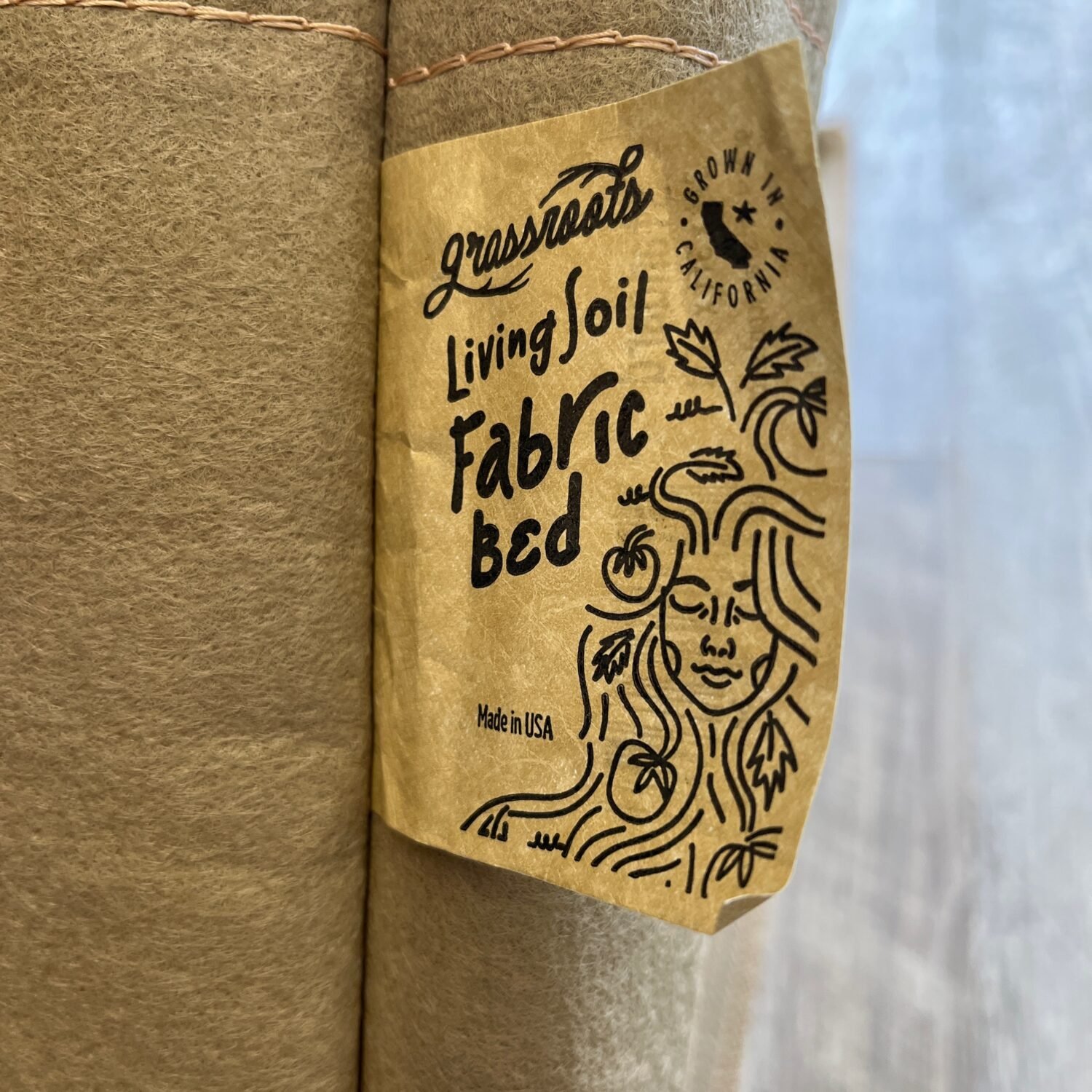 BAS 3x3 Living Soil fabric bed Grassroots