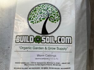 BAS Worm castings 1/2 Cuft