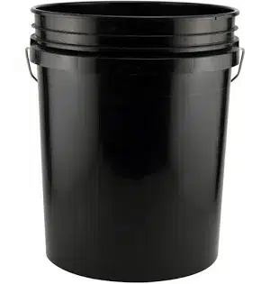 Leaktite 5 Gal Black Bucket