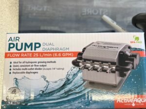 Active Aqua AADAP25L Dual Diaphragm Air Pump