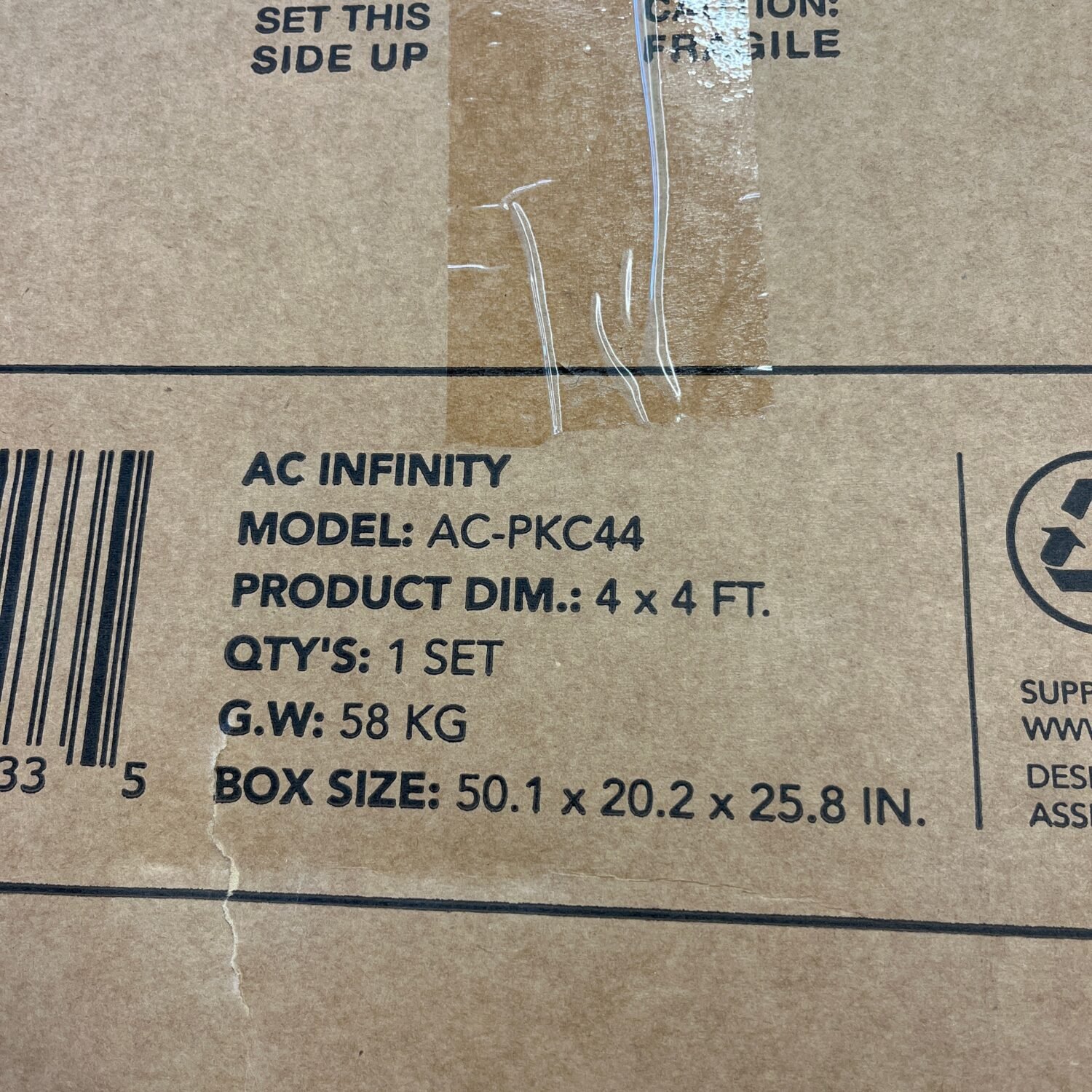 ACI 4x4 PRO Kit Grow Tent With EVO Grow Light