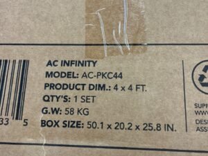 ACI 4x4 PRO Kit Grow Tent With EVO Grow Light