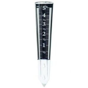EZ Read 5 in. Clear Magnifying Rain Gauge 820-0602